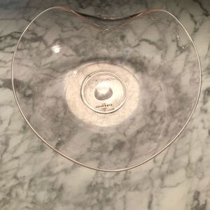 Villeroy & Boch Pink Art Glass Bowl